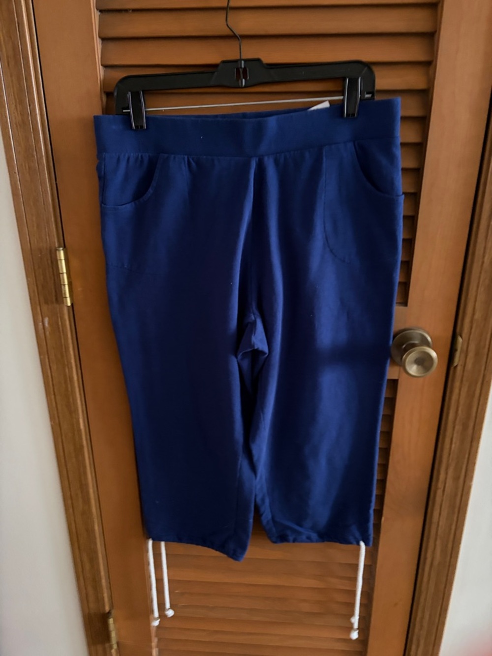 Belle by Kim Gravel Deep Navy Pull-On Bermuda Shorts